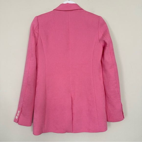 Staud Madden Blazer in Wild Orchid - Picture 9 of 16